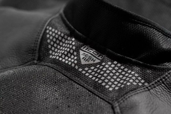 Geaca Moto Piele Mesh AF Leather Black 25
