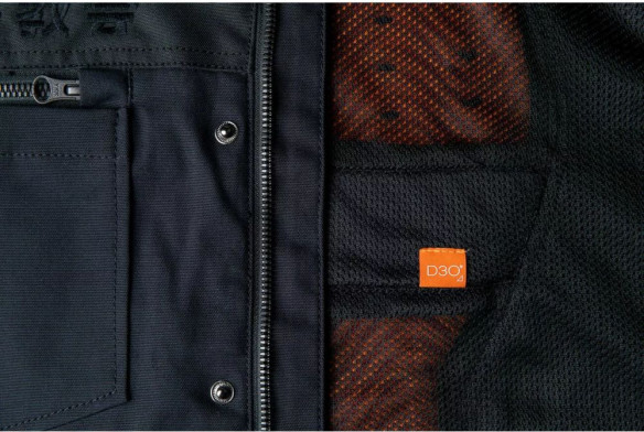 Geaca Moto Textila Upstate Canvas National Black 25
