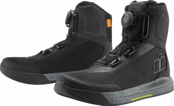 Ghete Moto Overlord Vented CE Black 25