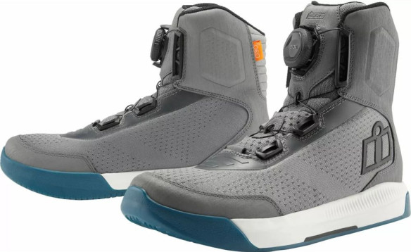 Ghete Moto Overlord Vented CE Grey 25