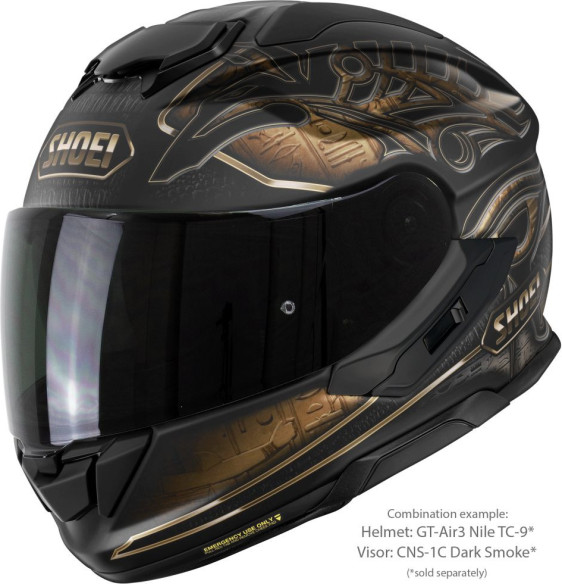 Casca Moto Full-Face/Integrala GT AIR 3 Nile TC-9 Black/Brown 25