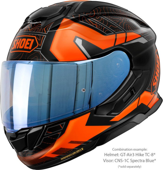 Casca Moto Full-Face/Integrala GT AIR 3 Hike TC-8 Black/Orange 25
