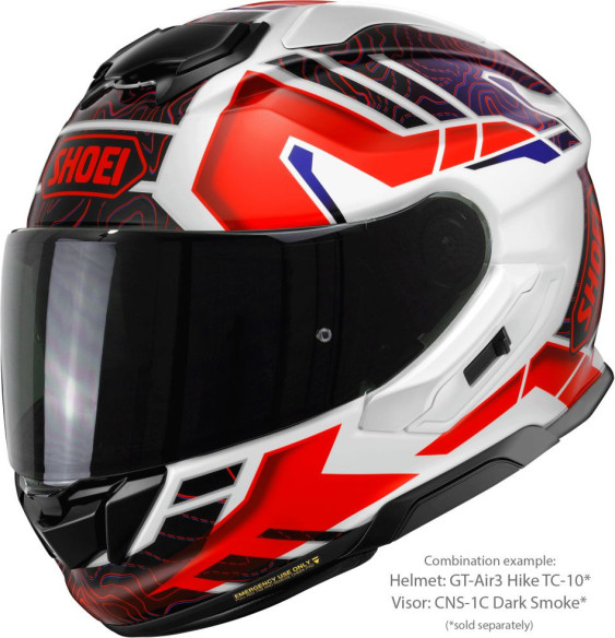 Casca Moto Full-Face/Integrala GT AIR 3 Hike TC-10 Blue/Red/White 25
