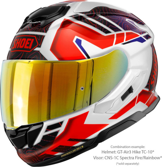 Casca Moto Full-Face/Integrala GT AIR 3 Hike TC-10 Blue/Red/White 25