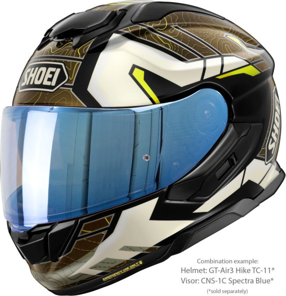 Casca Moto Full-Face/Integrala GT AIR 3 Hike TC-11 Black/Brown/White/Yellow 25