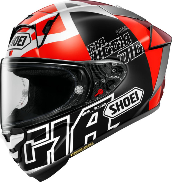 Casca Moto Full-Face/Integrala X-SPR PRO Diggia2 TC-1 Black/Red 25