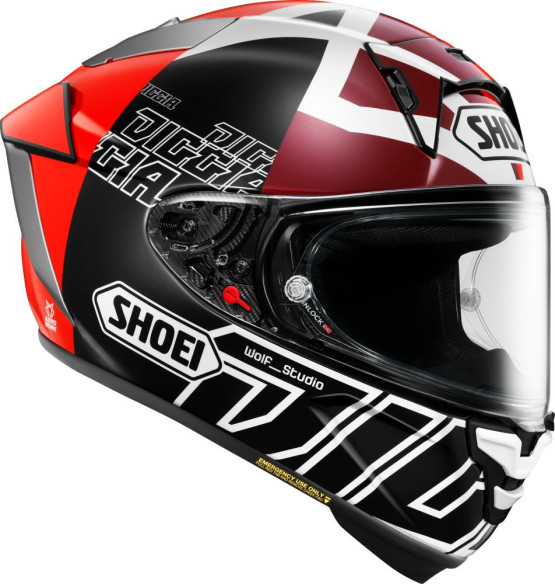 Casca Moto Full-Face/Integrala X-SPR PRO Diggia2 TC-1 Black/Red 25