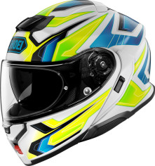 Casca Moto Flip-Up Neotec 3 Anthem TC-3 Blue/Green/White/Yellow 25