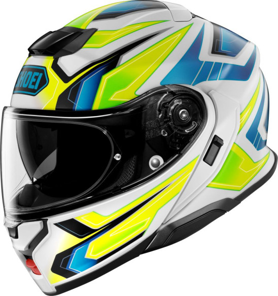 Casca Moto Flip-Up Neotec 3 Anthem TC-3 Blue/Green/White/Yellow 25
