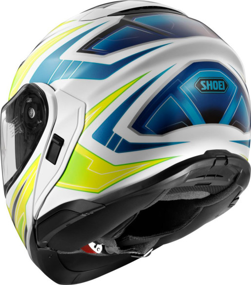Casca Moto Flip-Up Neotec 3 Anthem TC-3 Blue/Green/White/Yellow 25