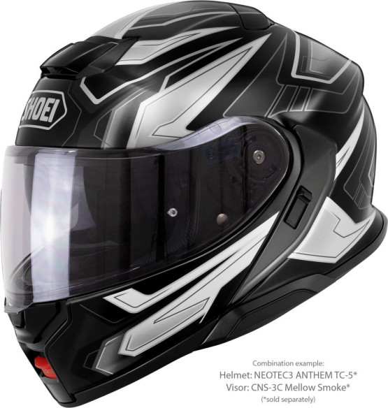 Casca Moto Flip-Up Neotec 3 Anthem TC-5 Black/White 25