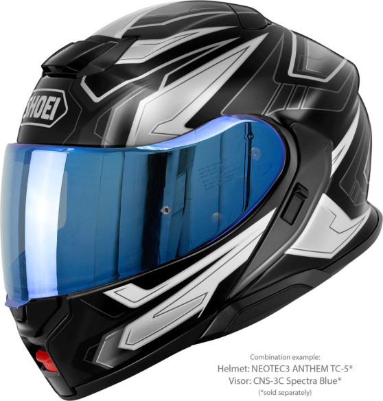 Casca Moto Flip-Up Neotec 3 Anthem TC-5 Black/White 25