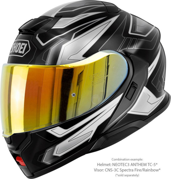 Casca Moto Flip-Up Neotec 3 Anthem TC-5 Black/White 25
