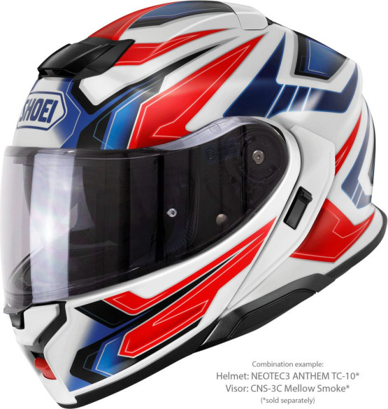 Casca Moto Flip-Up Neotec 3 Anthem TC-10 Blue/Red/White 25