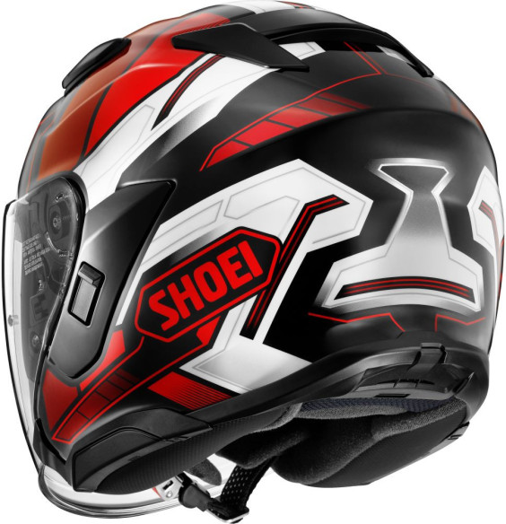 Casca Moto Open-Face/Jet J-Cruise 3 Whizzy TC-1 Black/Red/White 25