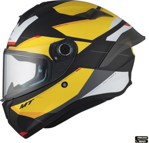 Casca Moto Full-Face/Integrala Targo S Kay B3 Matt Yellow