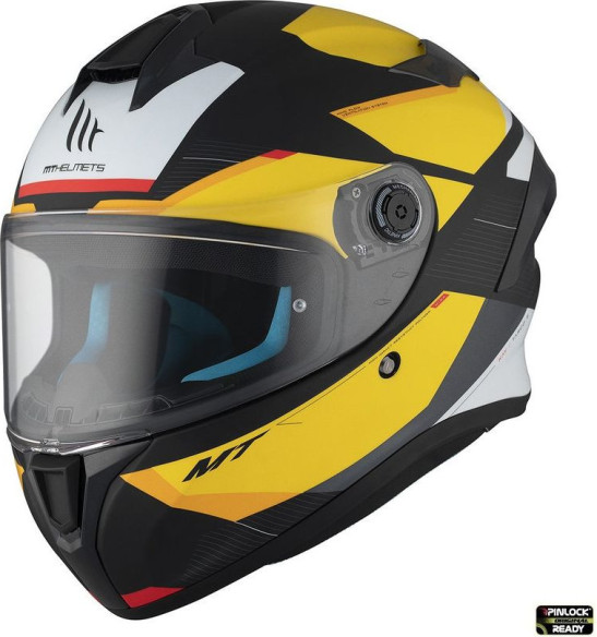 Casca Moto Full-Face/Integrala Targo S Kay B3 Matt Yellow