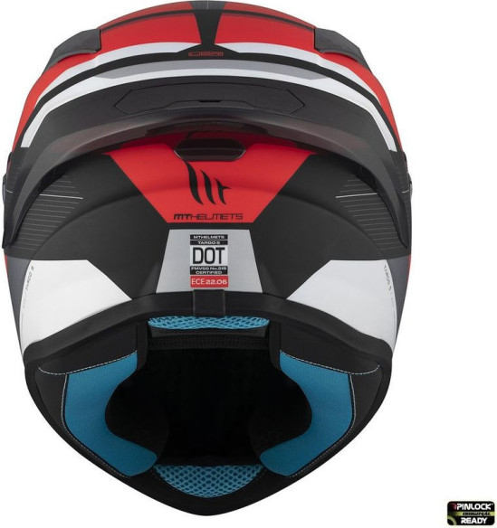 Casca Moto Full-Face/Integrala Targo S Kay B3 Matt Red