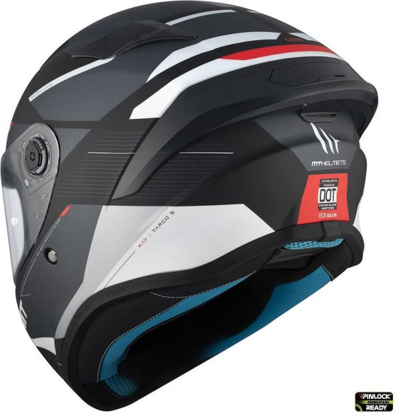 Casca Moto Full-Face/Integrala Targo S Kay B3 Matt Grey