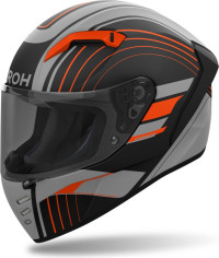 Casca Moto Full-Face Connor Achieve Orange Matt 25