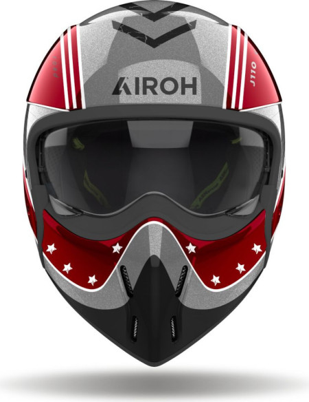 Casca Moto Open Face/Jet J 110 Command Burgundy Gloss 25
