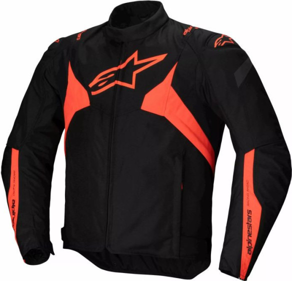 Geaca Moto Textila T-Jaws V4 Waterproof Black/Red 25