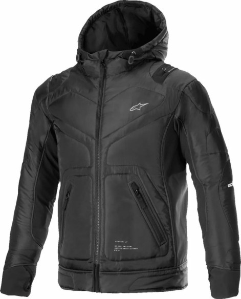 Geaca Moto Textila Mohobbs WR Black/Org 25