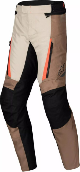 Pantaloni Moto Textili ST-1 Waterproo Khaki/Black/Orange 25