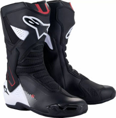 Cizme Moto Sport SMX-6 V3 Black/White/Red 25