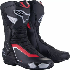Cizme Moto Sport SMX-6 V3 Black/Silver/Red 25