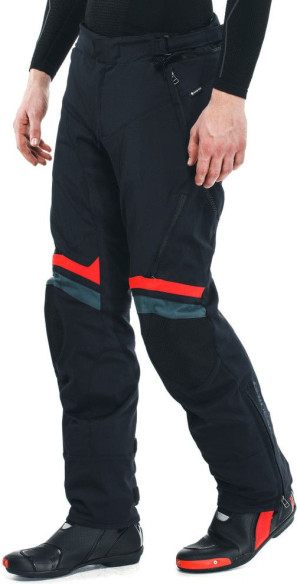 Pantaloni Moto Textili Touring Carve Master 3 Gore-Tex Black/Lava-Red 25
