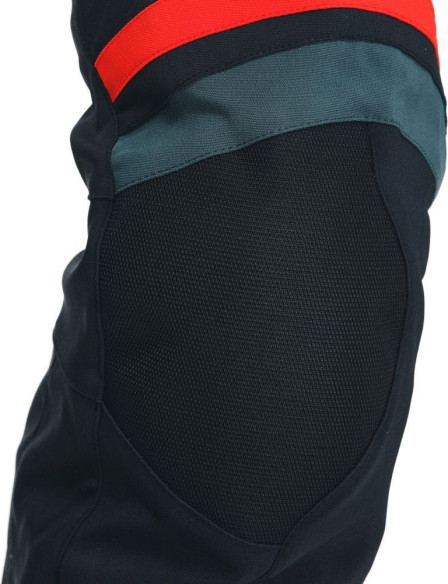 Pantaloni Moto Textili Touring Carve Master 3 Gore-Tex Black/Lava-Red 25