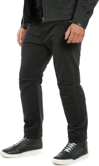 Pantaloni Moto Textili Chinos Tex Black 25