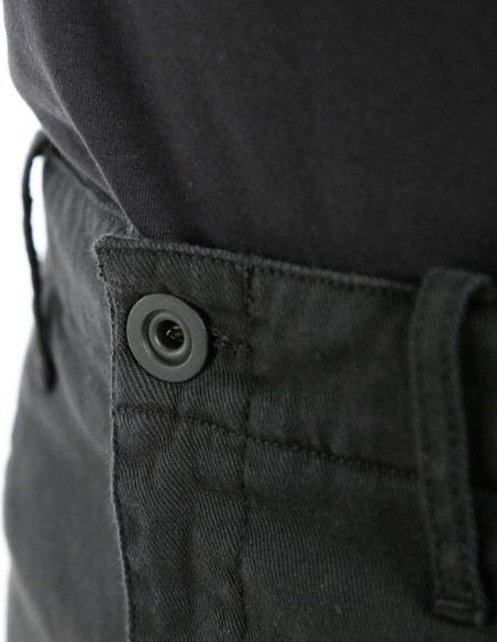 Pantaloni Moto Textili Chinos Tex Black 25
