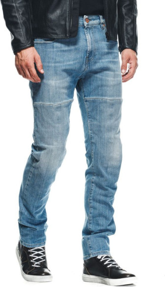 Jeans Moto Denim Stone Slim Tex Light-Blue 25