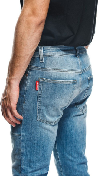 Jeans Moto Denim Stone Slim Tex Light-Blue 25