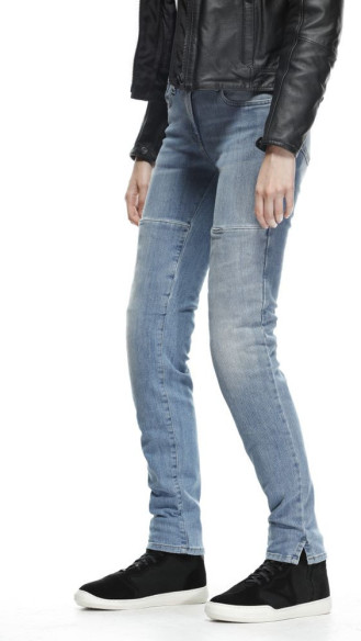 Jeans Moto Dama Denim Stone Slim Tex Light-Blue 25