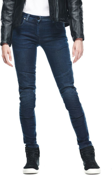 Jeans Moto Dama Denim Brushed Skinny Tex Blue 25