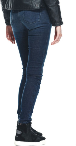 Jeans Moto Dama Denim Brushed Skinny Tex Blue 25