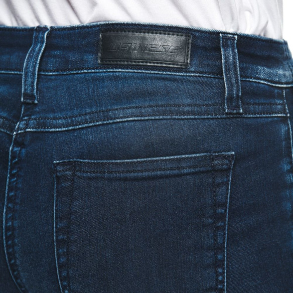 Jeans Moto Dama Denim Brushed Skinny Tex Blue 25