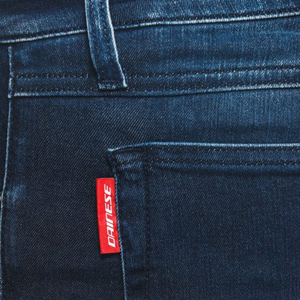 Jeans Moto Dama Denim Brushed Skinny Tex Blue 25