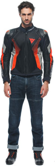 Geaca Moto Textila Racing Super Rider 2 Absoluteshell Black/Dark/Gull/Grey/Fluo/Red 25