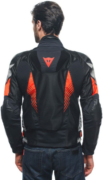 Geaca Moto Textila Racing Super Rider 2 Absoluteshell Black/Dark/Gull/Grey/Fluo/Red 25