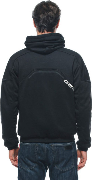 Hanorac Moto Daemon/X Safety Full Zip Black/Black/White 25