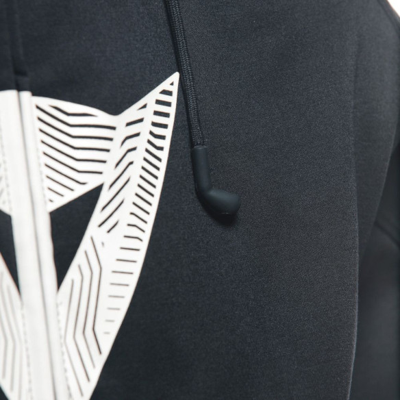Hanorac Moto Daemon/X Safety Full Zip Black/Black/White 25