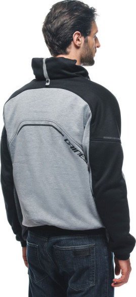 Hanorac Moto Daemon/X Safety Full Zip Melange/Grey/Black/Red/Fluo 25