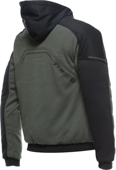 Hanorac Moto Daemon/X Safety Full Zip Green/Black 25