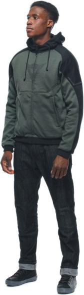 Hanorac Moto Daemon/X Safety Full Zip Green/Black 25