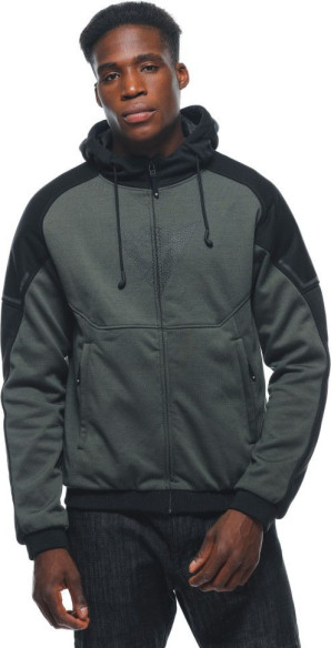 Hanorac Moto Daemon/X Safety Full Zip Green/Black 25