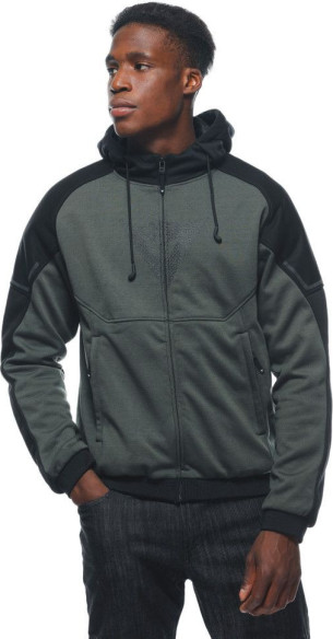 Hanorac Moto Daemon/X Safety Full Zip Green/Black 25